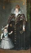 Charles Martin Portrait of Maria de' Medici and her son Louis XIII oil painting artist